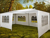 Садовий  павільйон  3  х  6  м  Білий