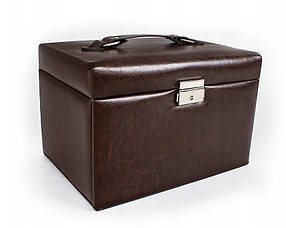 Скринька  для  біжутерії  50-603C  Коричнева