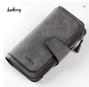 Гаманець  жіночий  класичний  baellerry  Темно-сірий