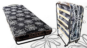 Складане  ліжко  з  матрацом  80  x  190  см