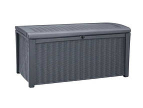Садова скриня для зберігання Keter Borneo Storage Box 416 L графіт