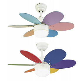 Стельовий  вентилятор  Turbo  II  76  см  Різнобарвний