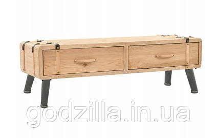 Тумба під телевізор у ретро-стилі 120 x 33 x 35 cm
