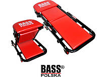 Візок  табурет  лежак  підкатний  Bass  Polska  для  механіка