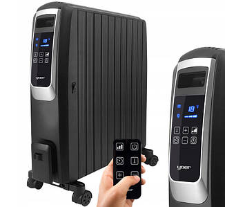 Масляний  обігрівач  Yoer  Inferno  чорний  2500  W  10  ребер  +  пульт