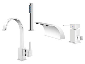 Змішувач  для  ванни  +  для  умивальника