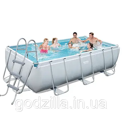 Каркасний  басейн  Bestway  56442  -  1,  404  х  201  х  100  см  (сходи)
