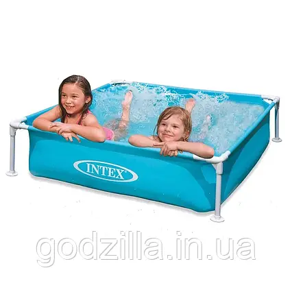 Каркасний  басейн  Intex  57173,  122  х  122  х  30  см,  блакитний