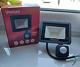 Прожектор Led Vestum  10 Вт з датчиком руху та освітленості Вуличний ліхтар зовнішнього освітлення фасадний світильник, фото 11