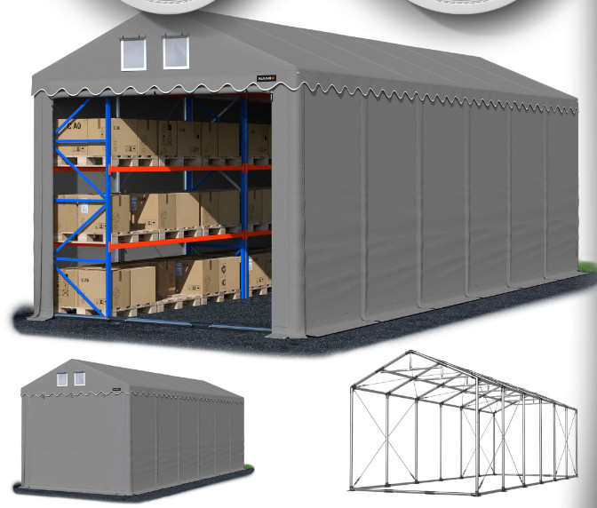 Гараж тентовий NAMIX PRESTIGE ПВХ 6 x 12 м Висота 4м