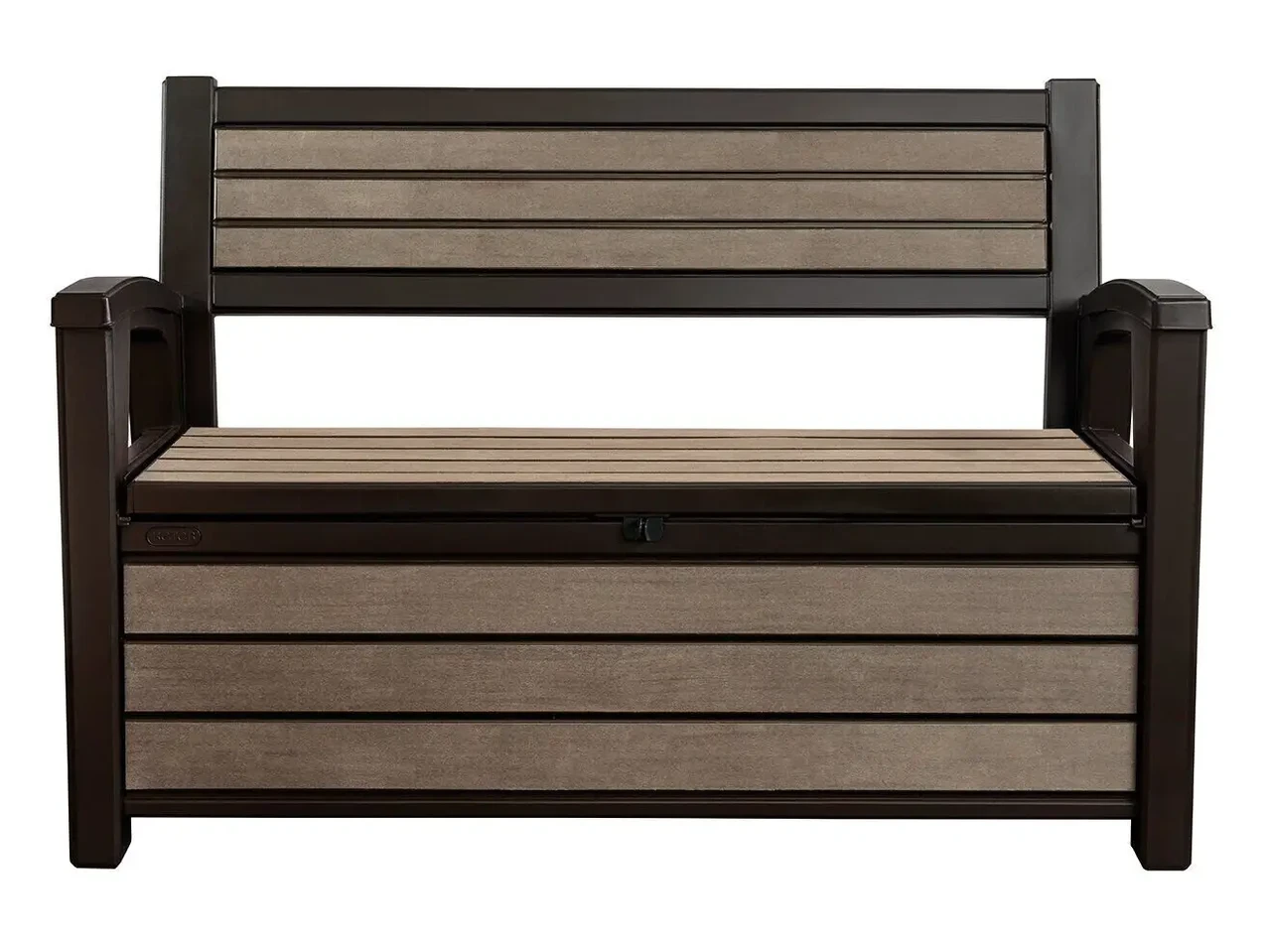 Лава-скринька для зберігання Keter Hudson Storage Bench 227л. Коричнева