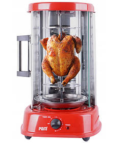 Гриль  PEM  3в1  для  Шаурми,  Курки  та  Шашлика  1500  Вт