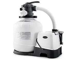 Пісочний  насос  із  хлоргенератором  Intex  26680  new  (ECO20220-2  /  QX2600),  10  000  л/год  –  хлор  11