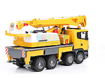BRUDER 03570 SCANIA кран Liebherr, фото 5