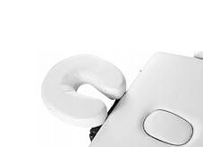 Масажний стіл Medimas двосегментний алюмінієвий 70 см Білий, фото 3