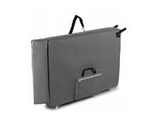 Масажний стіл Medimas двосегментний алюмінієвий 70 см Білий, фото 4