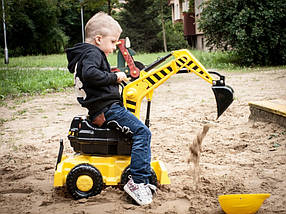 МЕГА-КОМПЛЕКТ:  ЕКСКАВАТОР  дитячий  +  аксесуари