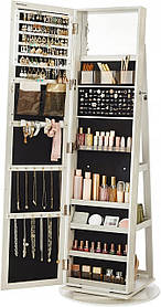 Дзеркало  шафи  для  біжутерії  на  весь  зріст  із  поворотом  на  360°