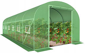 Теплиця  тунельна  3х6  м  Зелена