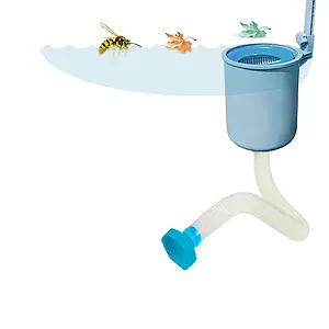 Скіммер  для  басейну  навісний  поверхневий  Bestway  58233,  працює  від  фільтру  насоса  продуктивністю  7