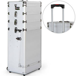 Косметичний кейс 4 секції та сьомна кришка