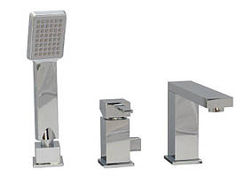 Змішувач  для  ванни  КАРО  CUBIC  комплект