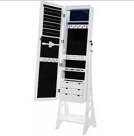 Дзеркало  шафи  для  біжутерії  Ейфель  із  діодним  освітленням