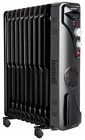 Оливний  нагрівач  MPM  MUG-21/11  ребер  2500  Вт  із  вентилятором