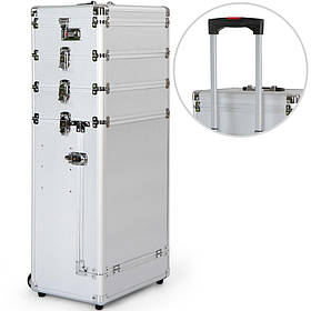 Косметичний кейс 4 секції та сьомна кришка