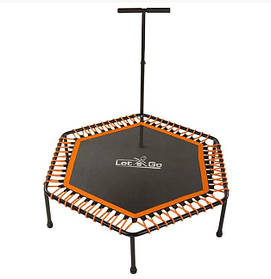 Батут  для  фітнесу  LetsGo  з  ручкою  для  вправ