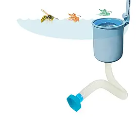 Скіммер  для  басейну  навісний  поверхневий  Bestway  58233,  працює  від  фільтру  насоса  продуктивністю  7