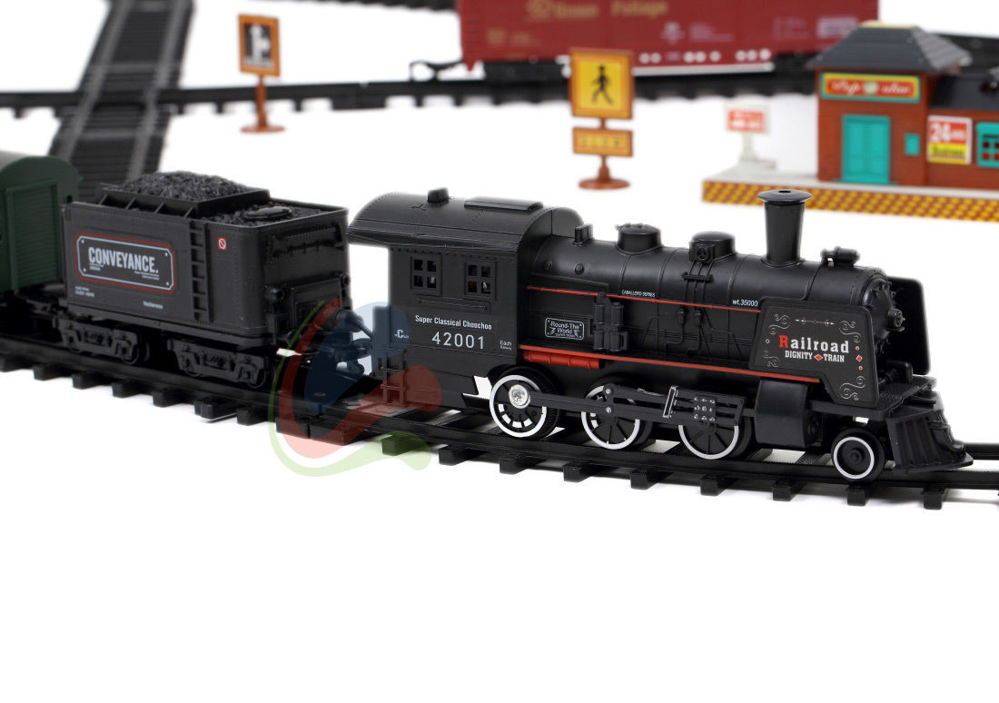 BIG  SMOKE  Залізниця,  поїзд  випускає  пару