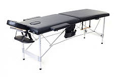 Масажний стіл двосегментний алюмінієвий 4 кольори, фото 3