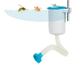 Скіммер  для  басейну  маленький  поверхневий  Intex  18946,  працює  від  фільтру  насоса  продуктивністю  2