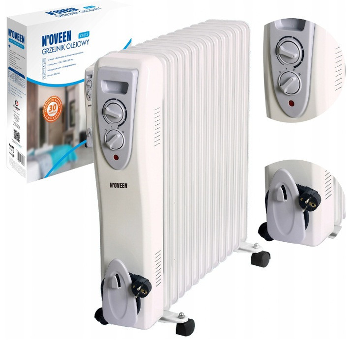 Масляний  обігрівач  NOVEEN  OH13  3000  Вт  13  ребер