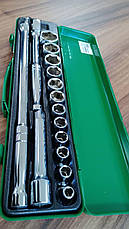 Набір ручного інструменту для авто 1/2" 15ед.(6pt) TOPTUL GCAD1508, фото 6