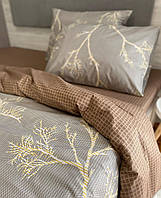 Євро комплект якісної  постільної білизни Бязь Gold Lux  "ГІЛОЧКА" 200*220