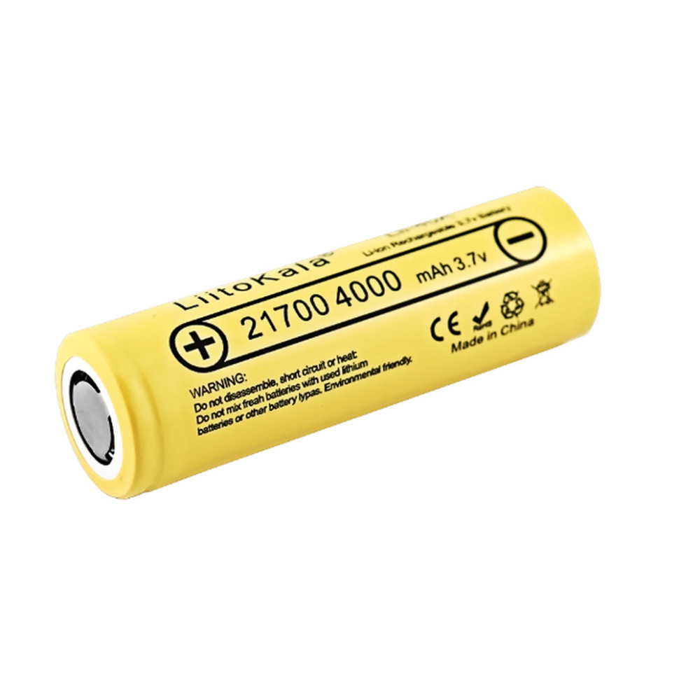 Акумулятор LiitoKala Lii-40A 21700 4000mah battery