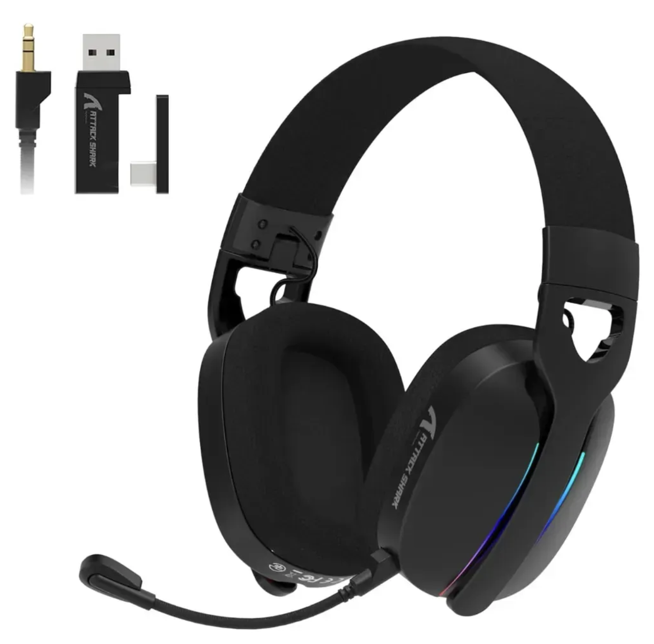 Навушники з мікрофоном Attack Shark L90 Black