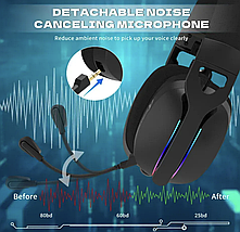 Навушники з мікрофоном Attack Shark L90 Black, фото 4