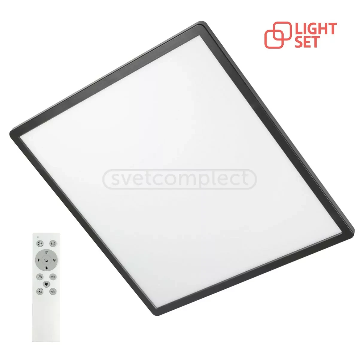 Світильник світлодіодний SYNEVIR S420 32+4W BLACK Light Set 4500К 3200Lm з пультом ДУ APP-220-IP44