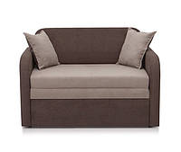 Диван-ліжко Карлсон 110 см кавовий/бежевий (Аляска 03/23) ТМ Мікс-Меблі