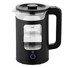 Електрочайник Ardesto 1.5л. 1350 Ватт, скло та пластик, чорний EKL-T31GB