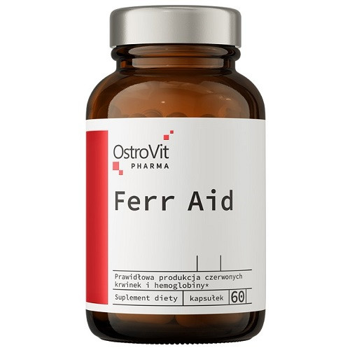 Вітаміни OstroVit Pharma Ferr Aid (60 капсул.)