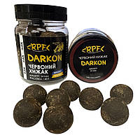 Бойли RPF DARKON для лову сома варені Ø24мм "Червоний хижак"