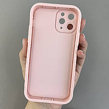 Чохол для Apple iPhone 11 Pro чохол з високими бортами з принтом лаванди на айфон 11 про рожевий q06u, фото 2