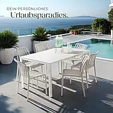 Комплект крісел для двох персон Alcudia, сіро-коричневий колір, 2 шт., фото 3