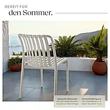 Комплект крісел для двох персон Alcudia, сіро-коричневий колір, 2 шт., фото 5