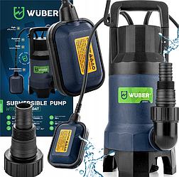 Дренажний насос для брудної та чистої води Wuber 550Вт 11500л/год (Польща)