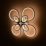 Світлодіодна акрилова люстра з пультом LD4166-4+4, фото 3